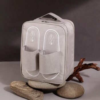 Polyester Zipper Shoe Bag for Travel